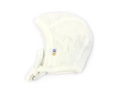 Joha natur hjelm merinould/silke